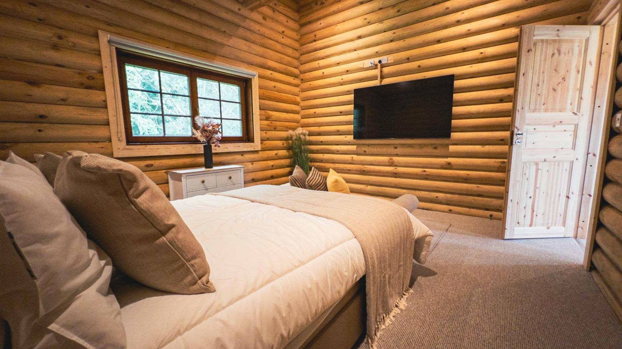 Aspen Lodge, Amazing New Log Cabin With Hot Tub - Sleeps 6 - Felmoor Park Morpeth Phòng bức ảnh
