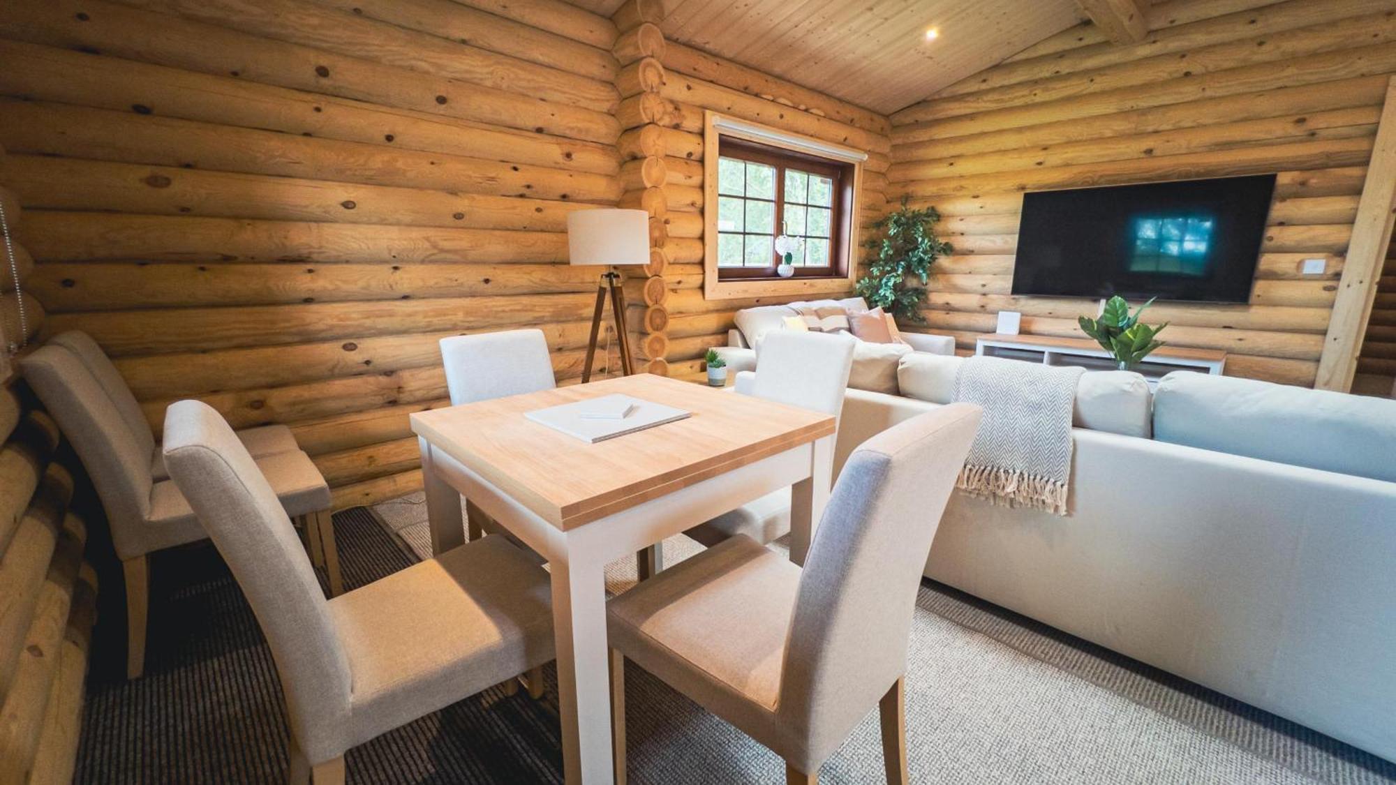 Aspen Lodge, Amazing New Log Cabin With Hot Tub - Sleeps 6 - Felmoor Park Morpeth Phòng bức ảnh
