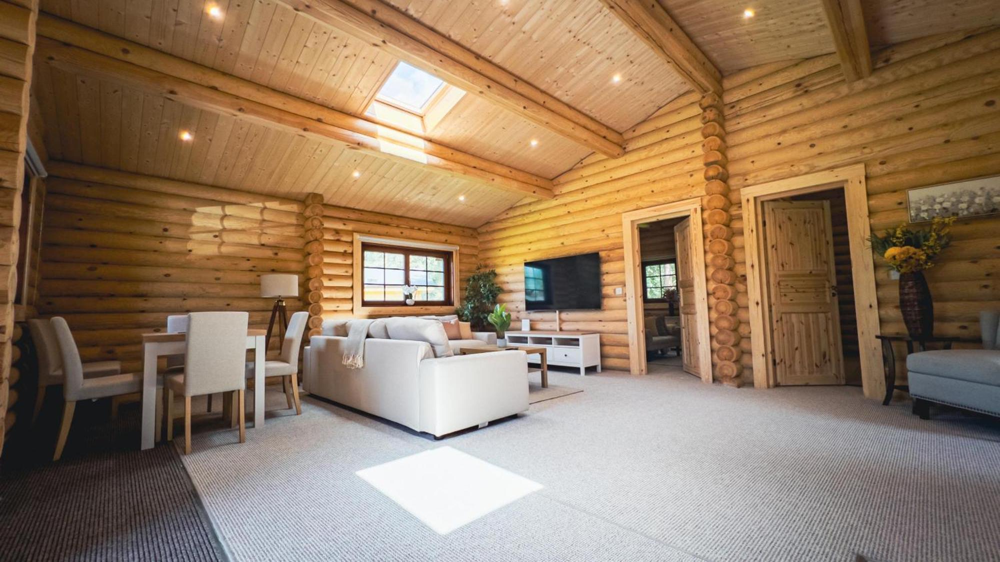 Aspen Lodge, Amazing New Log Cabin With Hot Tub - Sleeps 6 - Felmoor Park Morpeth Phòng bức ảnh